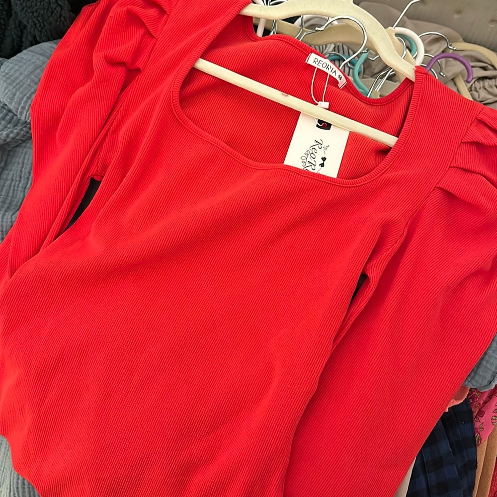 Red Body Suit